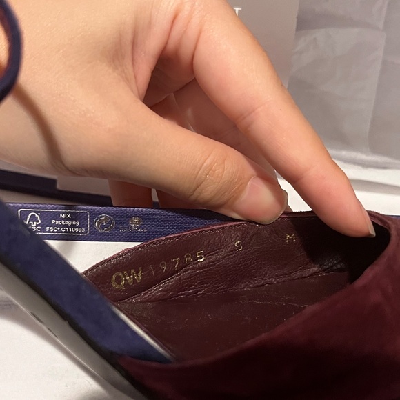 Stuart Weitzman Pumps Heels Pointed Toe Suede Ankle Strap size 8 - Picture 10 of 12